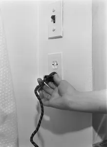 Images Dated 14th October 2010: Electrical outlets in an American home during World War II
