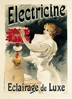 Advertising Agent Prints: Electricine. Eclairage de Luxe