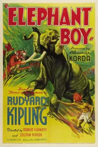 Turban Prints: ELEPHANT BOY, poster, 1937