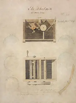 Mills Prints: Eli Whitney's Patent for the Cotton gin
