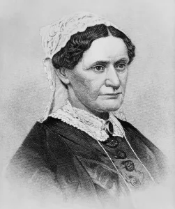 Center Part Prints: Eliza McCardle Johnson, wife of Andrew Johnson, the 17th President of the US