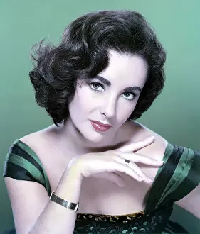 Thick Eyebrows Prints: Elizabeth Taylor, 1950s