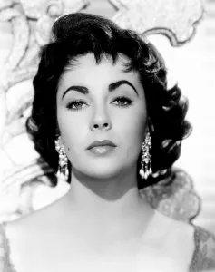 Chandelier Earrings Prints: Elizabeth Taylor, 1953