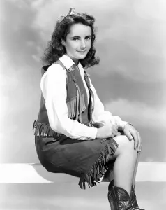 Cowboy Boots Prints: Elizabeth Taylor, ca. 1945