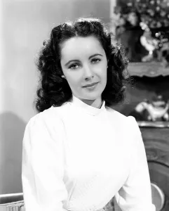 White Blouse Prints: Elizabeth Taylor, ca. 1946