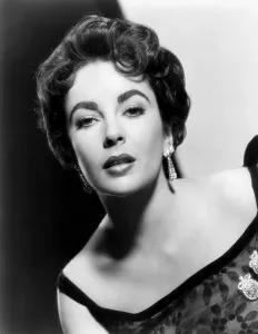 1950s Hairstyles Prints: Elizabeth Taylor, ca. 1954