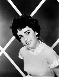 Drop Earrings Prints: Elizabeth Taylor, ca. early 1950s