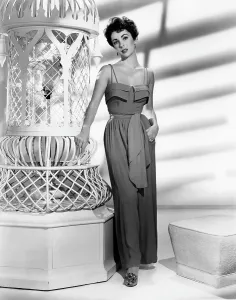 Jumpsuit Prints: Elizabeth Taylor, circa 1950s