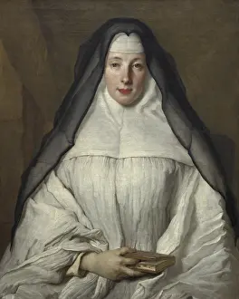 Nuns Prints: Elizabeth Throckmorton, Canoness of the Order of the Dames Augustines Anglaises