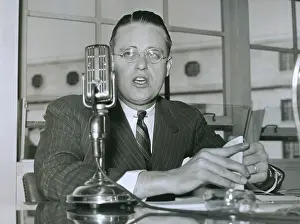 Broadcasting Prints: Elliott Roosevelt, testifies at FCC hearing