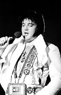 Jumpsuit Prints: Elvis Presley, Hollywood, Florida, February 12, 1977