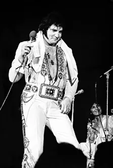 Jumpsuit Prints: Elvis Presley, Hollywood, Florida, February 12, 1977