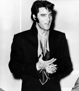 1960s Candids Prints: Elvis Presley, at the International Hotel