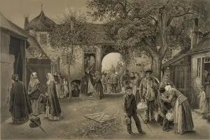 Families Prints: THE EMIGRANTS FAREWELL