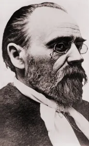 Naturalism Prints: Emile Zola (1840-1902), French novelist of the naturalist school and political crusader for human rights