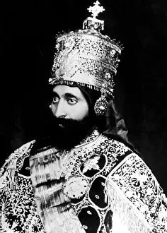 Royalty Prints: Emperor Haile Selassie, 1935. Courtesy: CSU Archives/Everett Collection