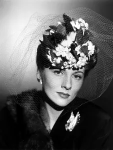 Flowered Hat Prints: THE EMPEROR WALTZ, Joan Fontaine, 1948