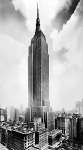 Tall Prints: The Empire State Building, New York City