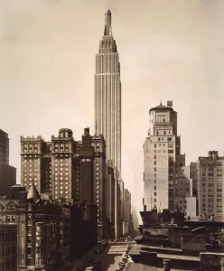 Tallest Prints: Empire State Building, in New York City shortly after completion in 1931
