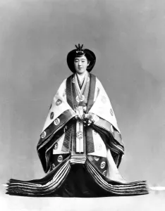 Coronation Prints: Empress Nagako, wife of Japan's Emperor Hirohito