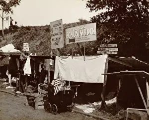 Lcgr1511 Prints: Encampment shanties of Brooklyn veterans in the Bonus Expeditionary Forces in Washington