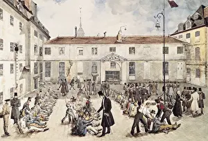 Penitentiary Prints: Enchaining of prisoners at the Bicetre Prison