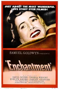 Wright Prints: ENCHANTMENT, US poster, Teresa Wright, 1948