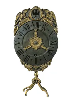 Englishwoman Prints: English 'lantern clock' (18th c)