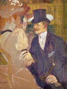 Lcgr1704 Prints: The Englishman at the Moulin Rouge