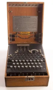 Lcgr1406 Prints: Enigma, the German cipher machine created codes for sending messages during World War 2