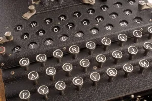 Lcgr1406 Prints: Enigma, the German cipher machine created for sending messages during World War 2