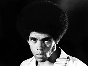 1970s Hairstyles Prints: ENTER THE DRAGON, Jim Kelly, 1973