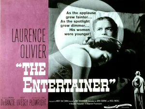 Olivier Prints: THE ENTERTAINER, Laurence Olivier, 1960, poster art
