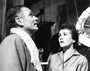 Plowright Prints: THE ENTERTAINER, from left: Laurence Olivier, Joan Plowright, 1960