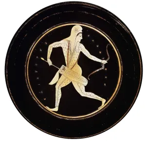 Ellas Prints: EPICTETUS (6th century BC). Red-figured plate