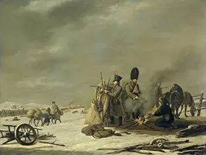 Retreat Prints: Episode from Napoleon's Retreat from Russia