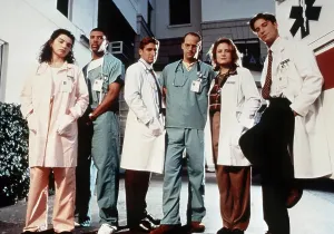 Eriq Prints: ER, (aka E.R.), from left, Julianna Margulies