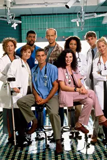 Alex Prints: ER, From left, Alex Kingston, Eriq La Salle