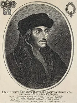 Desiderius Erasmus Roterdamus 1469 1539 Prints: Erasmus, Desiderius Erasmus Roterdamus (1469-1539)
