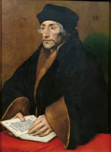 One Senior Man Only Prints: Erasmus of Rotterdam, by Hans il Giovane Holbein