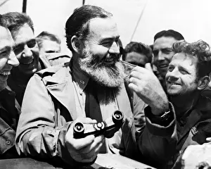 Images Dated 25th March 2007: Ernest Hemingway ca. 1959. Courtesy CSU Archives/Everett Collection