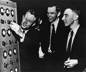 Control Panel Prints: Ernest Lawrence, Glenn Seaborg