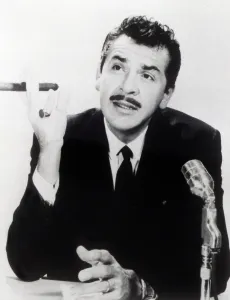 Ernie Prints: Ernie Kovacs, smoking cigar, circa 1950s