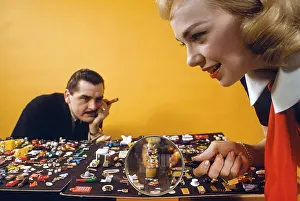 Celebrities Prints: Ernie Kovacs and wife Edie Adams, 1960s
