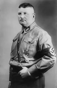 Executions Prints: Ernst Roehm (1887-1934), was a German army officer and founder of the Nazi Stormtroopers