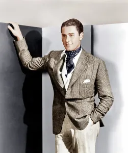 Mens Fashion Prints: Errol Flynn, ca. 1930s