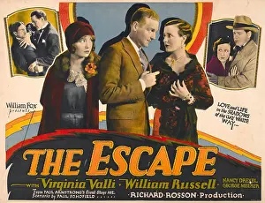 Fur Collar Prints: THE ESCAPE, center foreground, left to right: Nancy Drexel