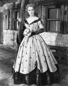 Hoop Skirt Prints: ESCAPE FROM FORT BRAVO, Eleanor Parker, 1953