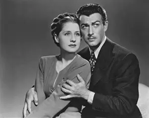 ESCAPE, from left: Norma Shearer, Robert Taylor, 1940