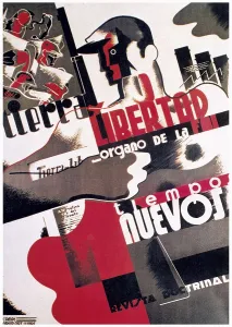 Social Movement Prints: Espaa (s. XX). 'Tierra y Libertad' (Land and Liberty)